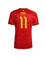 Belgia Jeremy Doku #11 Kotipaita MM-kisat 2026 Lyhythihainen